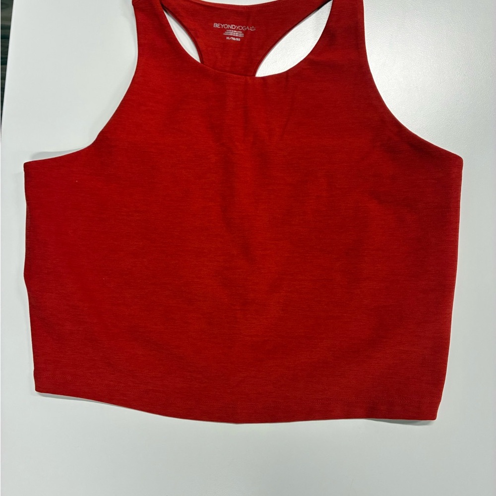 Beyond Yoga Bright Red Tank Top